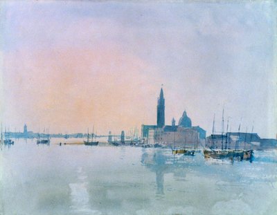 San Giorgio Maggiore von der Dogana aus, 1819 von Joseph Mallord William Turner