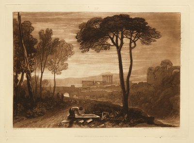 Szene in der Campagna von Joseph Mallord William Turner