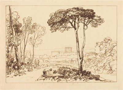 Szene in der Campagna von Joseph Mallord William Turner