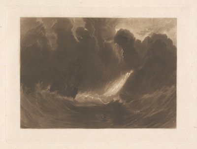 Schiff im Sturm von Joseph Mallord William Turner