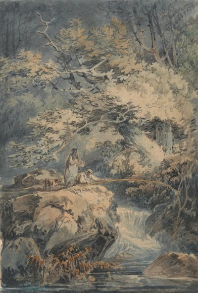 Der Angler von Joseph Mallord William Turner