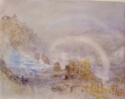 Die Rheinfälle bei Schaffhausen von Joseph Mallord William Turner