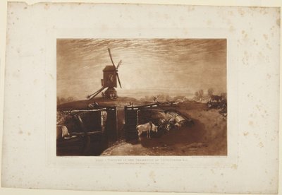 Windmühle und Schleuse von Joseph Mallord William Turner