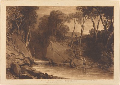In der Nähe von Blair Athol von Joseph Mallord William Turner and William Say