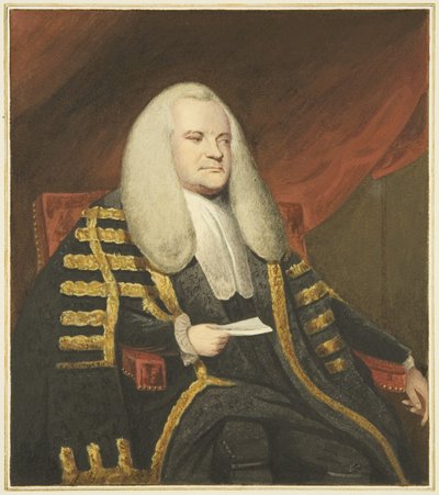 Porträt im Mansion House, Queen Square, von Lord Ashburton von Joseph Manning