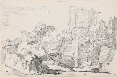 Casino Farnese auf dem Palatin, Rom von Joseph Marie Vien