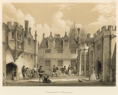 Athelhampton, Dorset von Joseph Nash