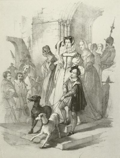 Maria von Schottland von Joseph Nash
