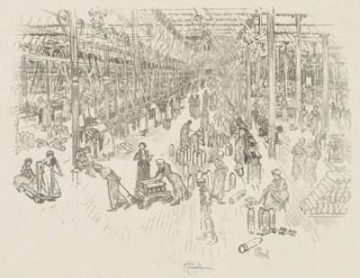 Englische Kriegsarbeit: Die Bucht der Tausend Mädchen von Joseph Pennell