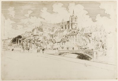 Le Mans von Joseph Pennell