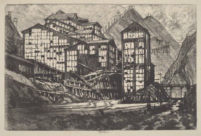 Alter Millionär von Joseph Pennell