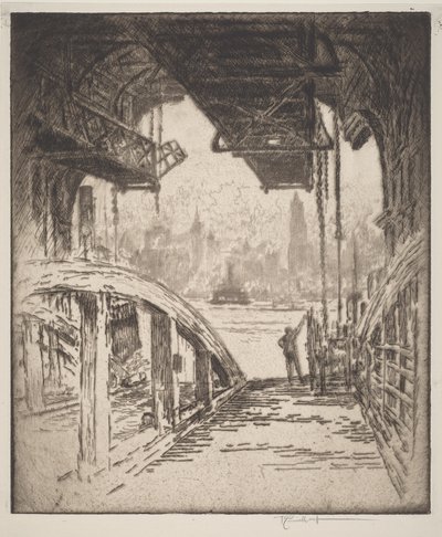 Das Fährhaus von Joseph Pennell