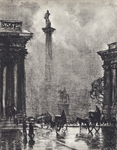 Die Nelson-Säule von Joseph Pennell