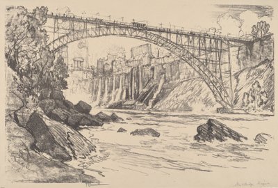 Die Stahlbrücke von Joseph Pennell