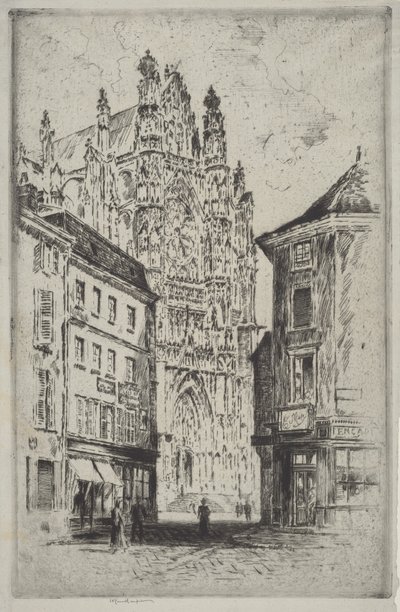 Das Querschiff, Beauvais von Joseph Pennell