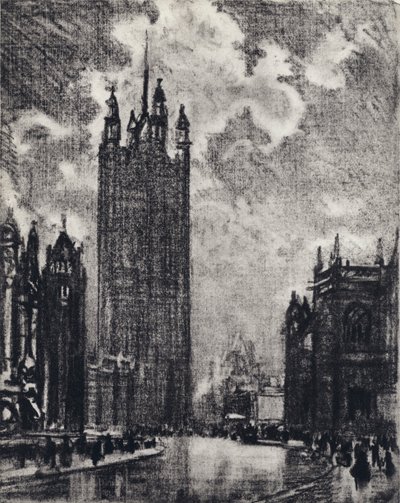 Victoria Tower von Joseph Pennell