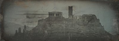Westlicher Zugang zur Akropolis, Athen von Joseph Philibert Girault De Prangey