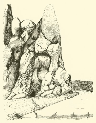 Höhle, wo der Mann und die Frau zuerst lebten von Joseph Rudyard (after) Kipling