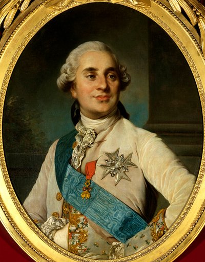 Porträt von Ludwig XVI. (1754 - 1793), König von Frankreich. von Joseph Siffred Duplessis