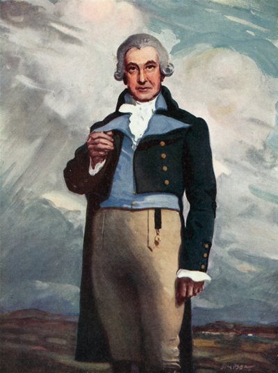 James Watt, 1736-1819 von Joseph Simpson