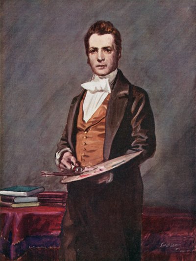 Sir David Wilkie, 1785-1841 von Joseph Simpson