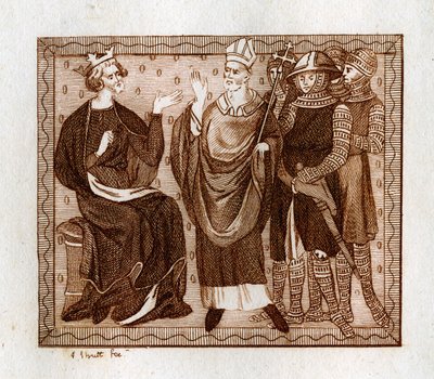 Das Leben von Thomas Becket, 1801 von Joseph Strutt