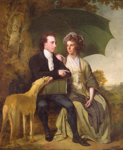 Der Pfarrer und Mrs. Thomas Gisborne, von Yoxhall Lodge, Leicestershire von Joseph Wright of Derby