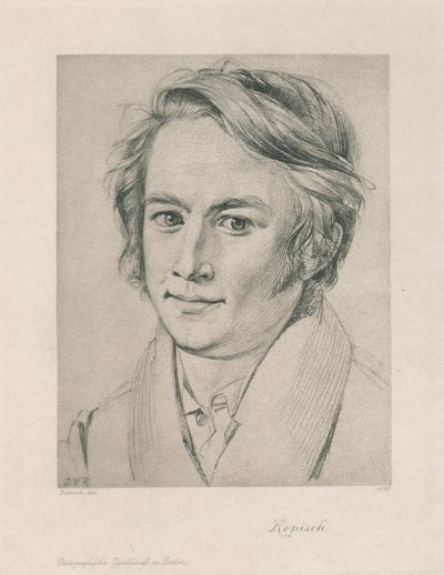Porträt eines Mannes von Joseph von Fuhrich