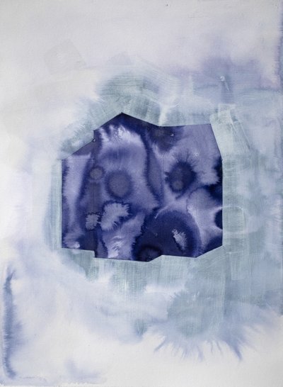 Ätherisches Blaues Haus von Joshua Hoskins