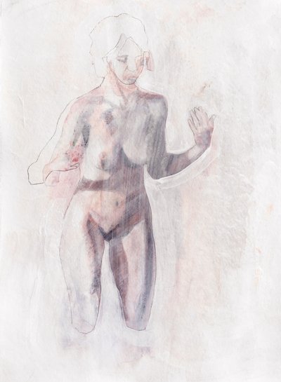 Ätherische nackte Figur von Joshua Hoskins