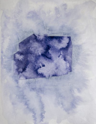 Nebeliges Blaues Zuhause von Joshua Hoskins