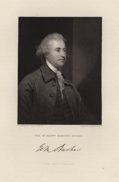 Edmund Burke von Joshua Reynolds
