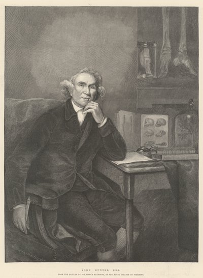 John Hunter, FRS von Joshua Reynolds