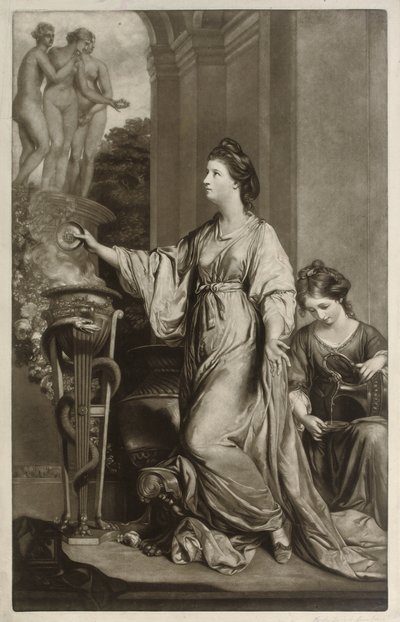 Lady Sarah Bunbury von Joshua Reynolds