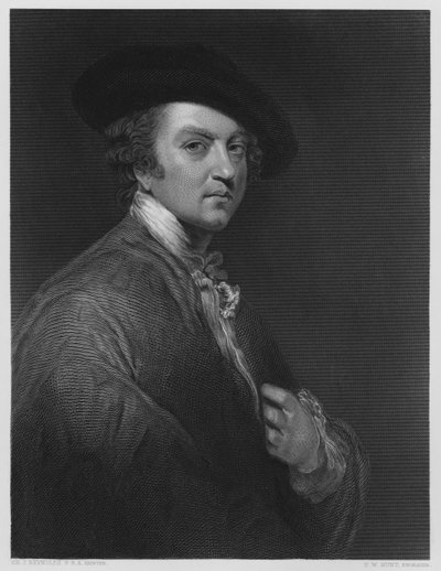 Sir Joshua Reynolds, nach dem Bild in der Vernon Gallery von Joshua after Reynolds