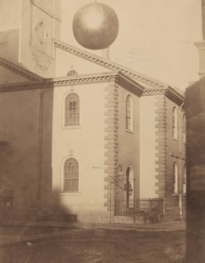 Brattle Square Church, 1850er Jahre (Foto) von Josiah Johnson Hawes