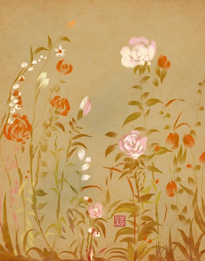 Sanfte botanische Blüten von Josie George