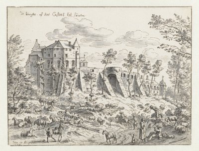 Ansicht des Keizersberg bei Leuven von Josua de Grave