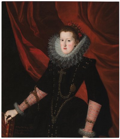 Margarete von Österreich von Juan Pantoja de la Cruz