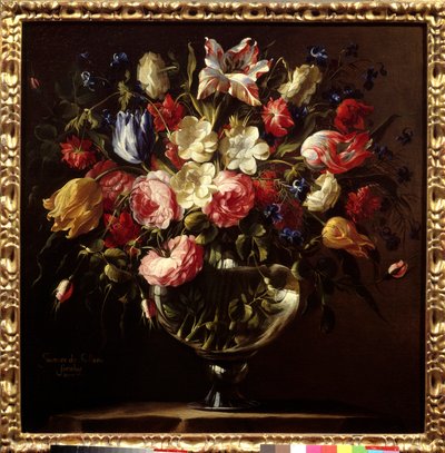 Blumenvase von Juan de Arellano