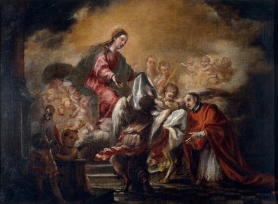 Auflegung der Kasel auf den heiligen Ildefons von Juan de Valdes Leal