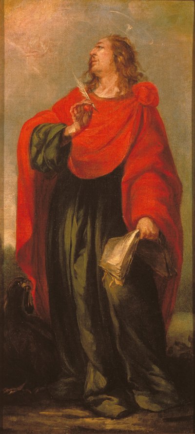 Heiliger Johannes der Evangelist von Juan de Valdes Leal