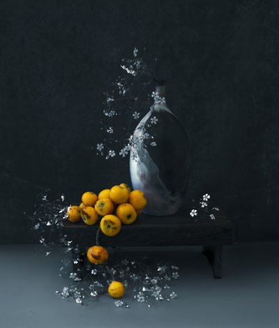 Stimmungsvolle gelbe Früchte von Judy Tseng