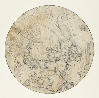 Enthauptung von Johannes dem Täufer von Jörg Breu the Elder