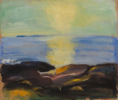Die Sonne geht über dem Meer auf von Juho Makela