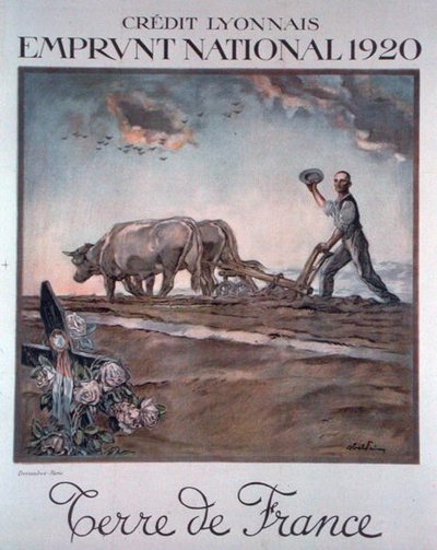 Plakatwerbung für den Nationalen Kredit Lyonnais von Jules Abel Faivre