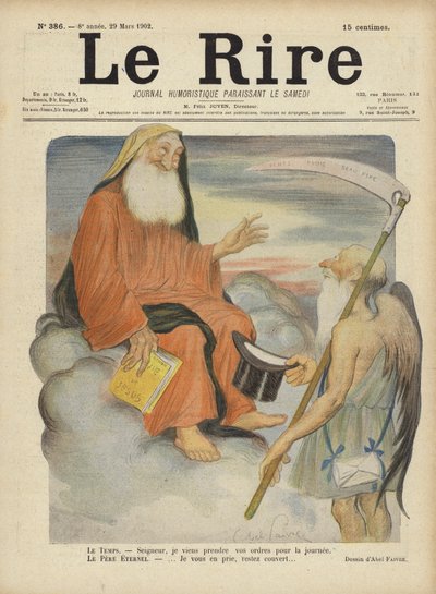 Illustration für Le Rire von Jules Abel Faivre