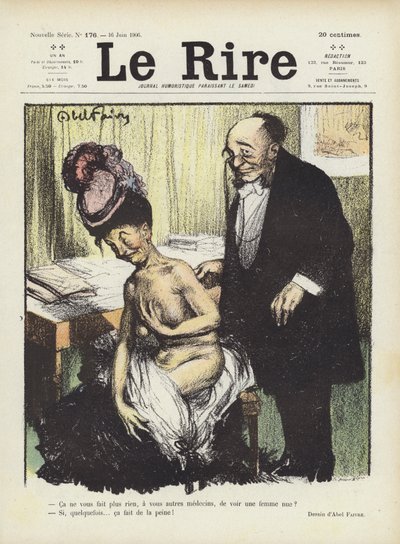 Illustration für Le Rire von Jules Abel Faivre