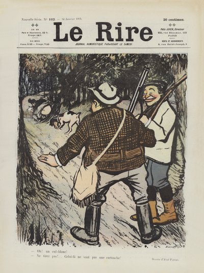 Illustration für Le Rire von Jules Abel Faivre