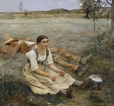Les foins von Jules Bastien Lepage